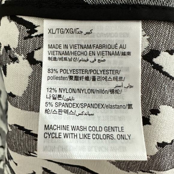 Alfani Women's A-Line Gray Animal Print Jacket Size XL - Picture 4 of 7